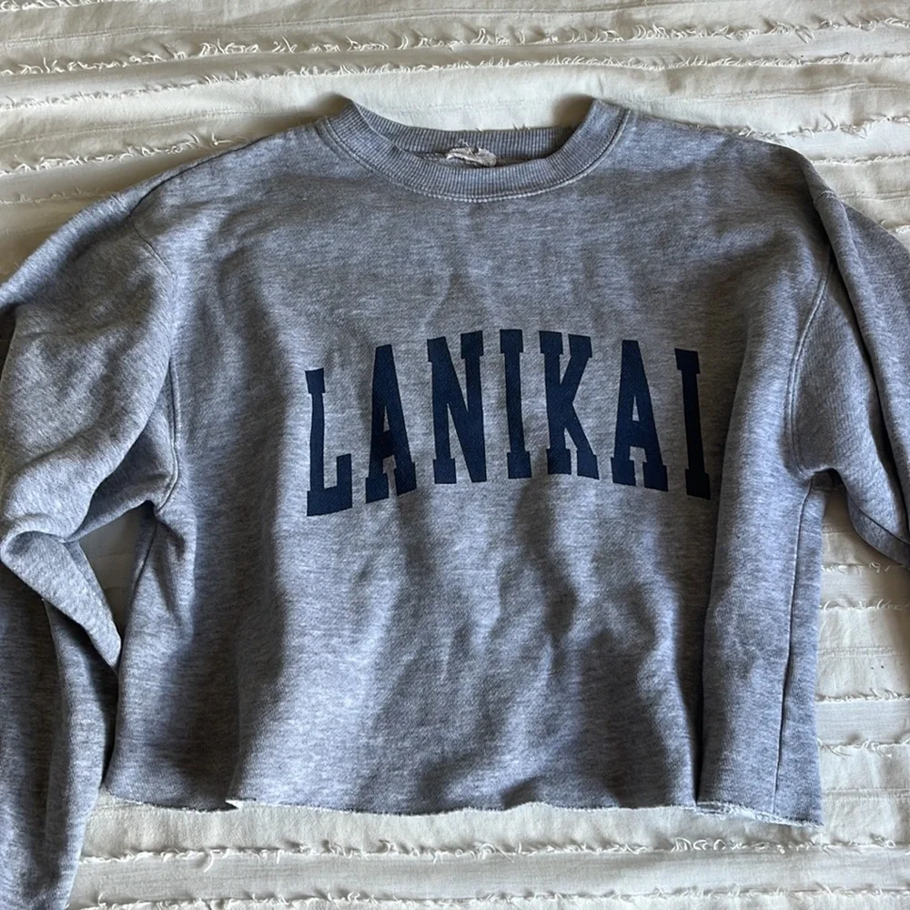 Cropped John Galt Sweatshirt - Picture 2 of 5